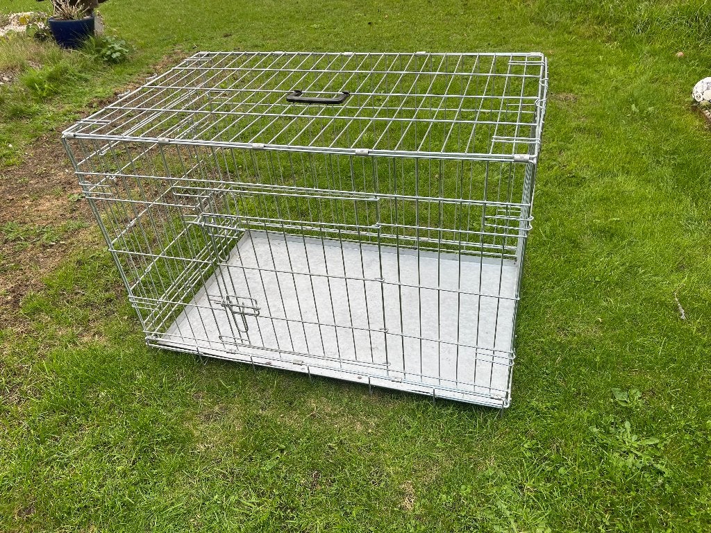 Hondenbench metaal, Ophalen, Gebruikt