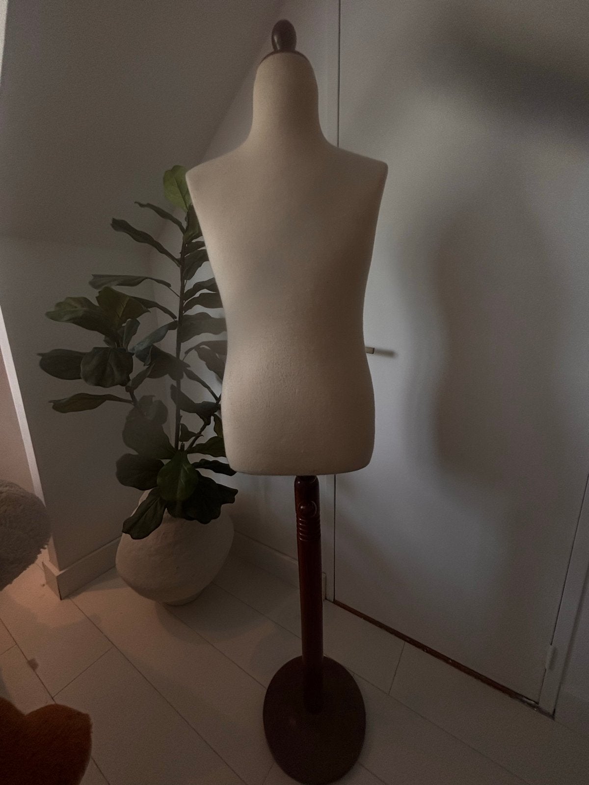 Verstelbaar paspop / etalagepop/ stoffen buste, Hobby en Vrije tijd, Overige Hobby en Vrije tijd, Ophalen, Gebruikt