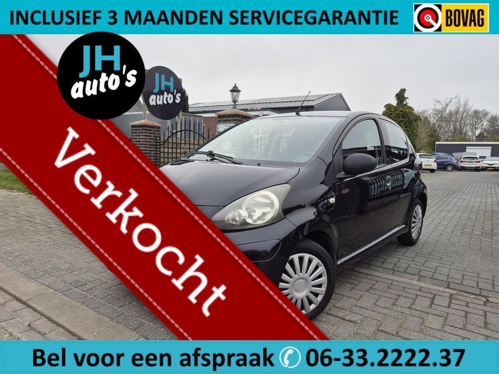 Toyota Aygo 1.0 VVT-i Comfort 5-DRS | AIRCO | DEALER-OH, Voorwielaandrijving, Euro 5, Gebruikt, Met garantie (alle)