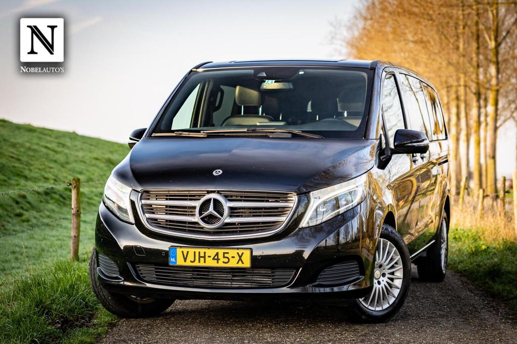 Mercedes V-klasse 250d 4-MATIC Extra Lang DC | Nap | Leer, Automaat, 15 km/l, Gebruikt, Euro 6