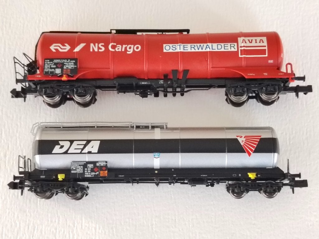 tankwagon NS Cargo /Dea, Gebruikt, Gelijkstroom, Trix, Wagon