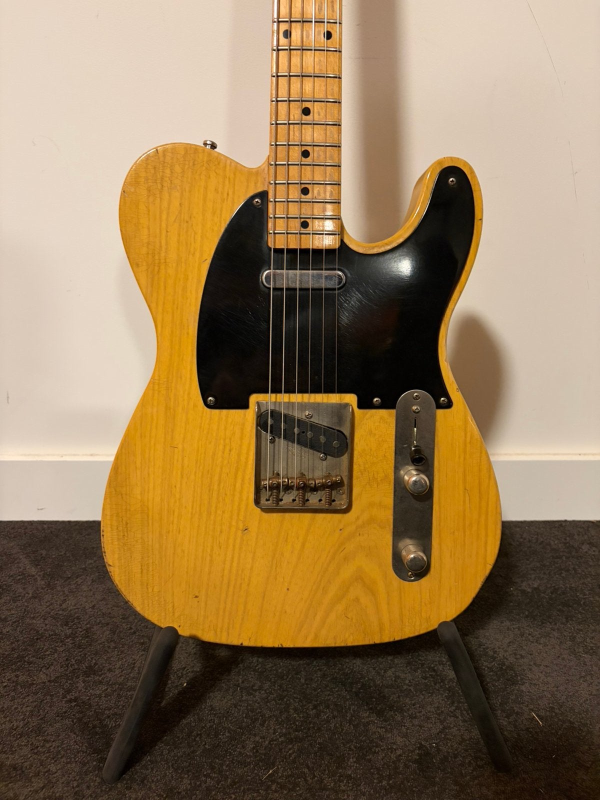 Haar Telecaster oude headstock, Muziek en Instrumenten, Ophalen, Zo goed als nieuw, Solid body, Overige merken