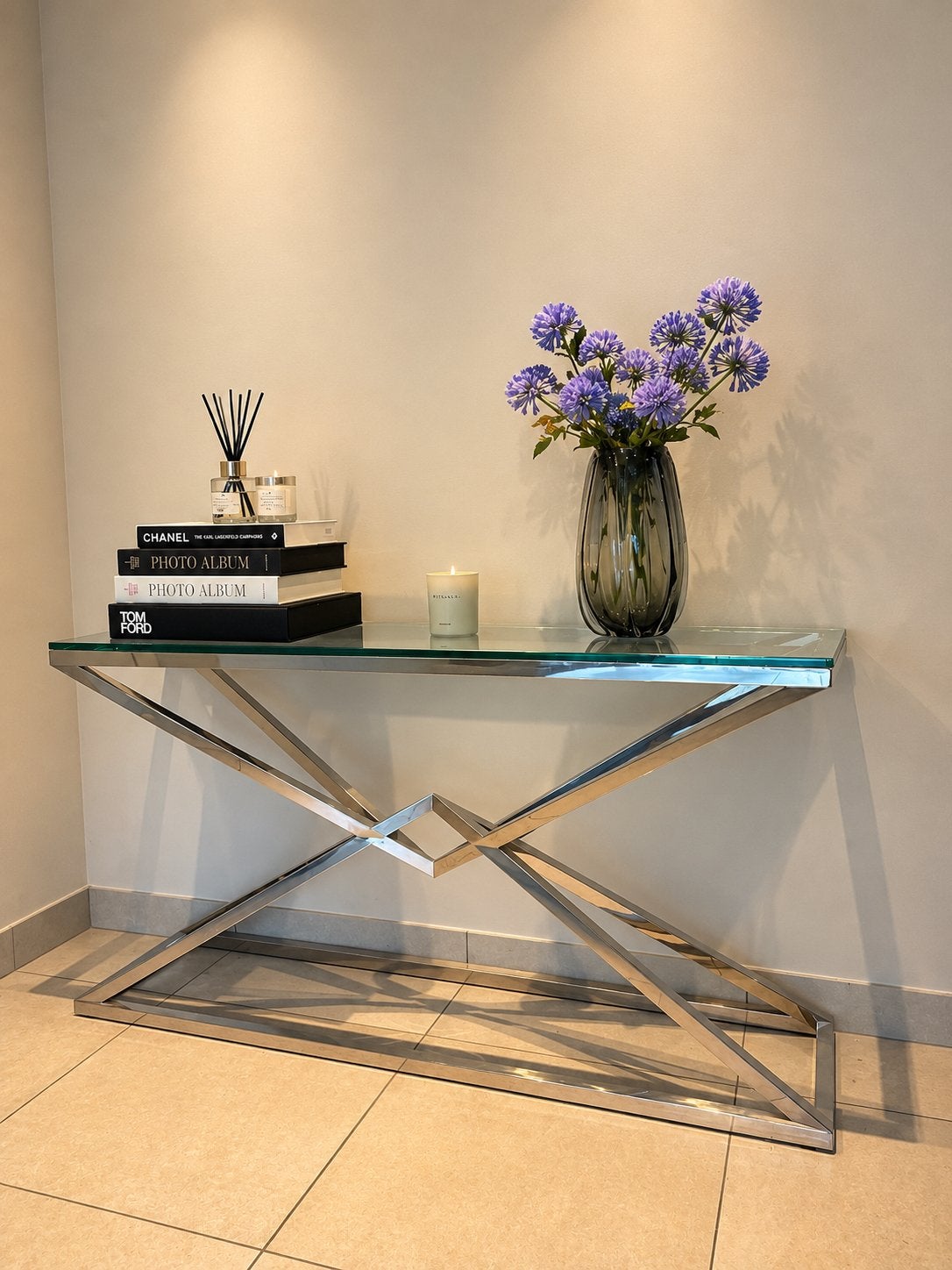 Eichholtz console table connor L, Ophalen, 100 tot 150 cm, 50 tot 100 cm, Zo goed als nieuw