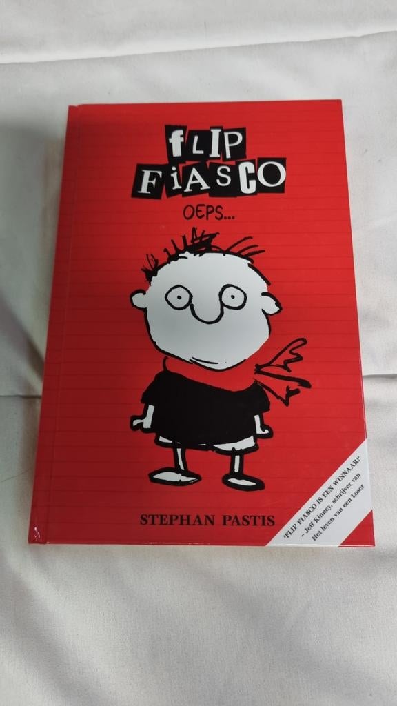 Flip Fiasco Oeps... - Stephan Pastis (Gelezen), Ophalen of Verzenden, Zo goed als nieuw, Stephan Pastis, Non-fictie