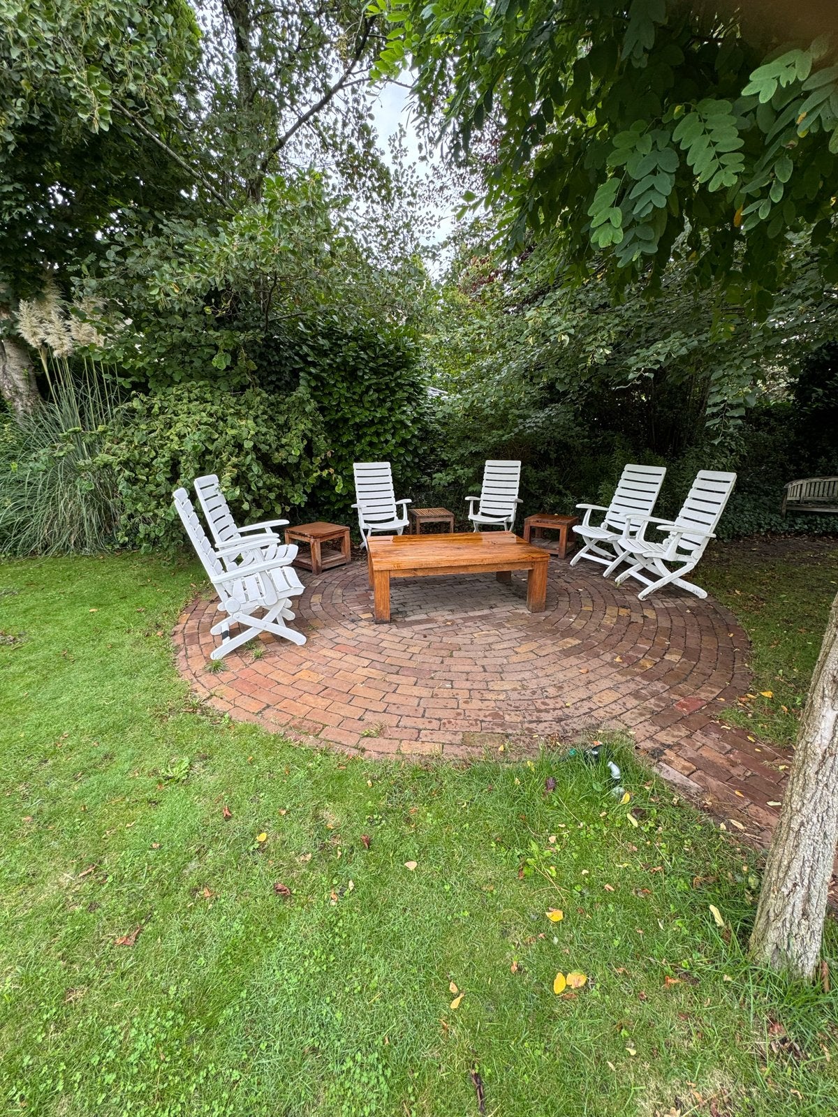 10 Kettler Tiffany Tuinstoelen Wit - Verstelbaar, Tuin en Terras, Ophalen, Gebruikt, Kunststof, Verstelbaar