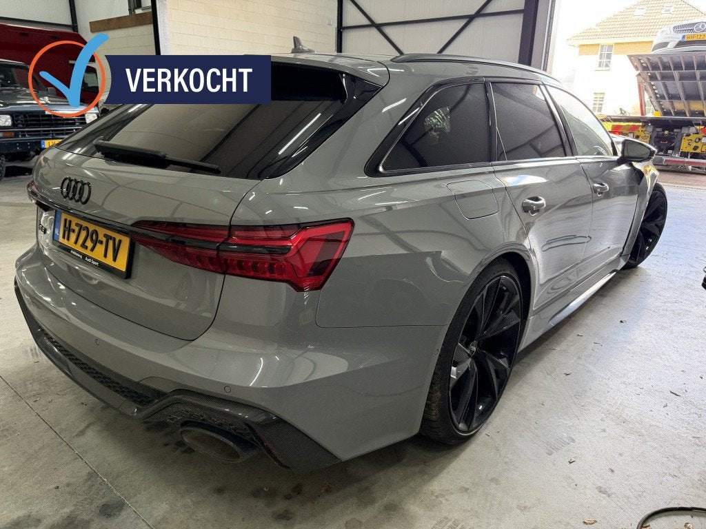 Audi RS6 RS6 TFSI Quattro 2019 Keramisch Pano SCHADE a6 rs6, Auto diversen, Automaat, Stationwagon, Audi, 3996 cc