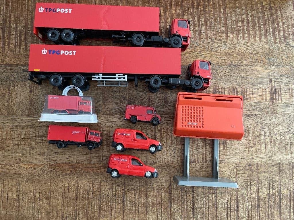 PTT/TPG vrachtwagens/caddy/ brievenbus, Ophalen of Verzenden, Zo goed als nieuw, Bus of Vrachtwagen, Overige merken