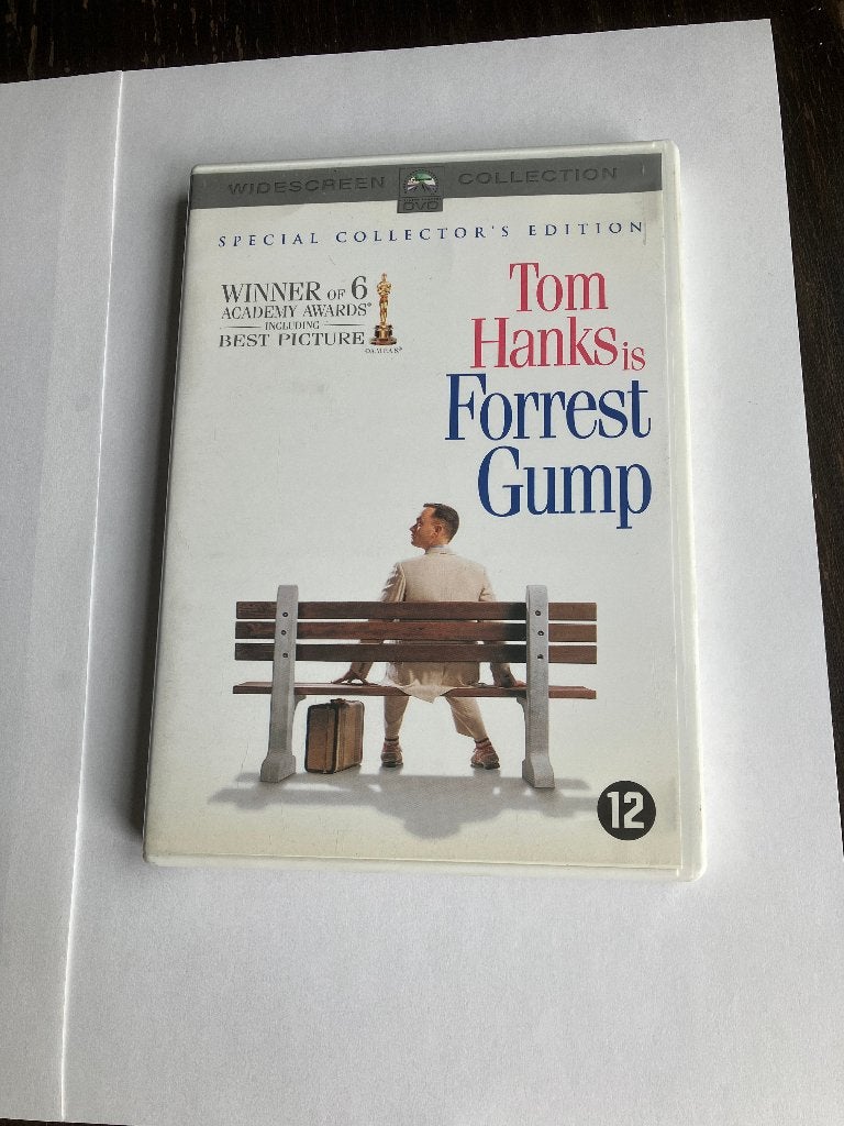 forrest gump dvd tom hanks (2 DVD's special collector's edit, Alle leeftijden, Ophalen of Verzenden, Zo goed als nieuw, Nederlands