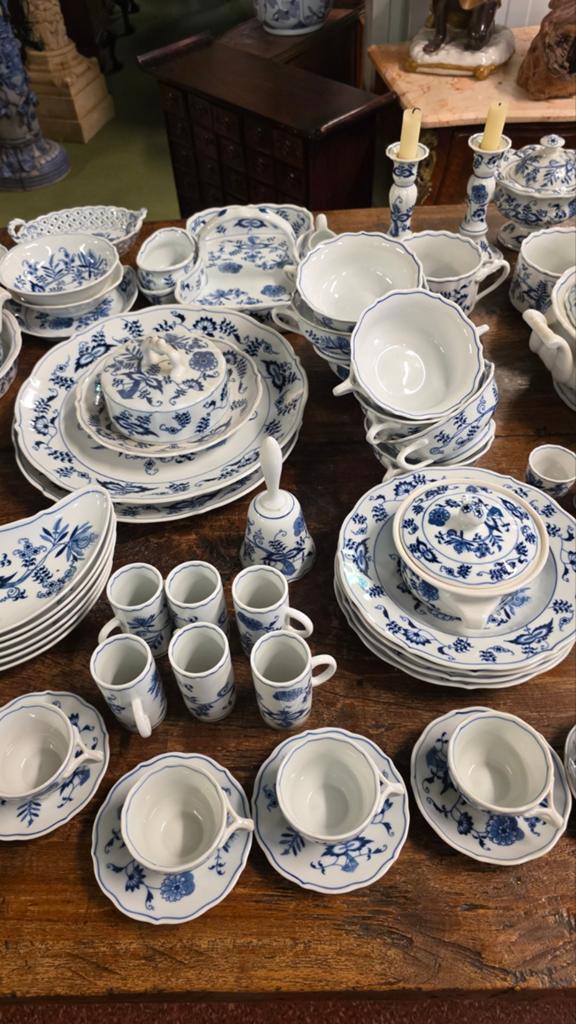 +/- 200 delig Blue Danube Japan servies, Antiek en Kunst, Antiek | Servies compleet, Ophalen