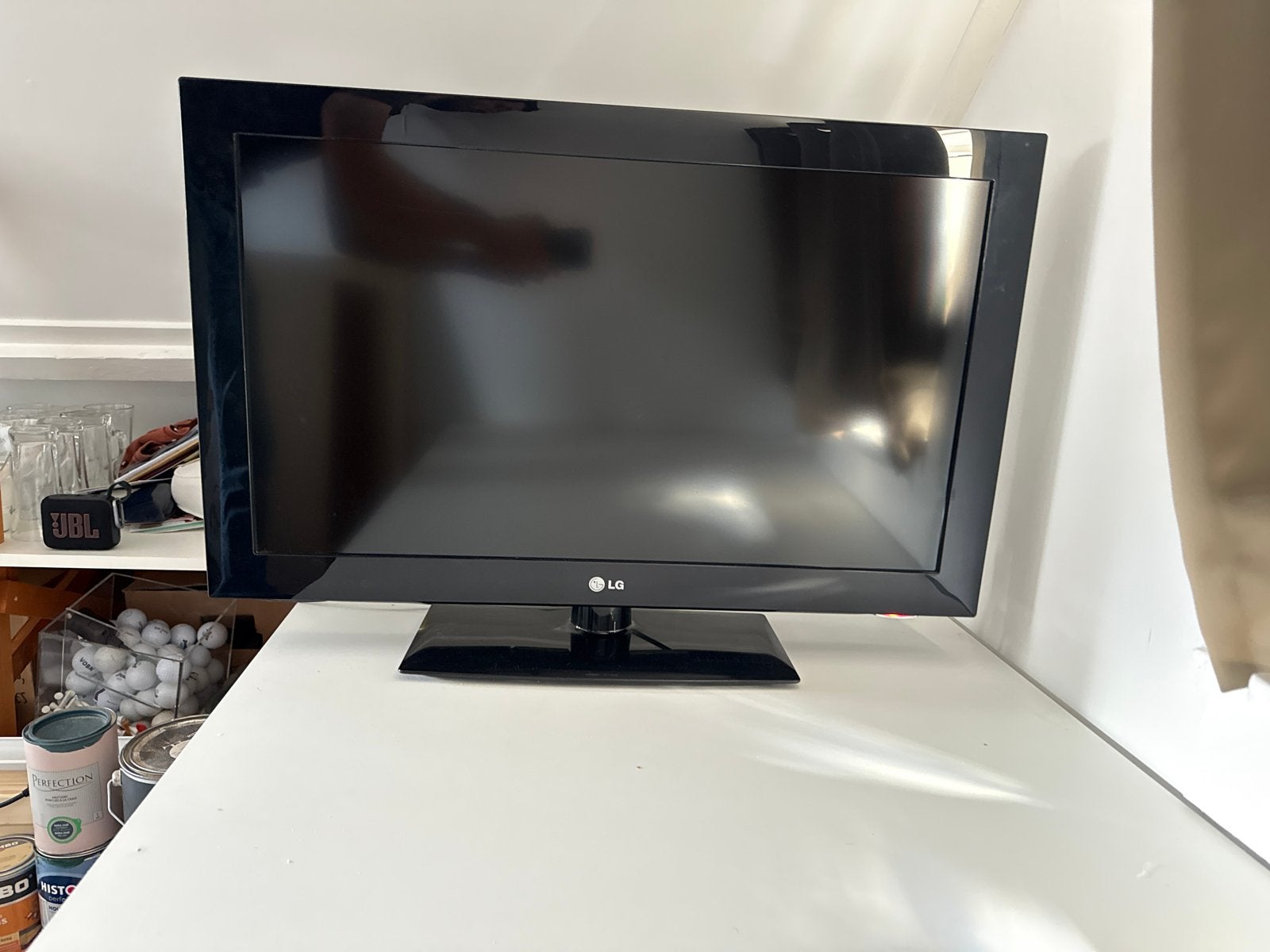 LG 32LD450-ZA 32 inch televisie, Ophalen, Gebruikt, LCD, 80 tot 100 cm