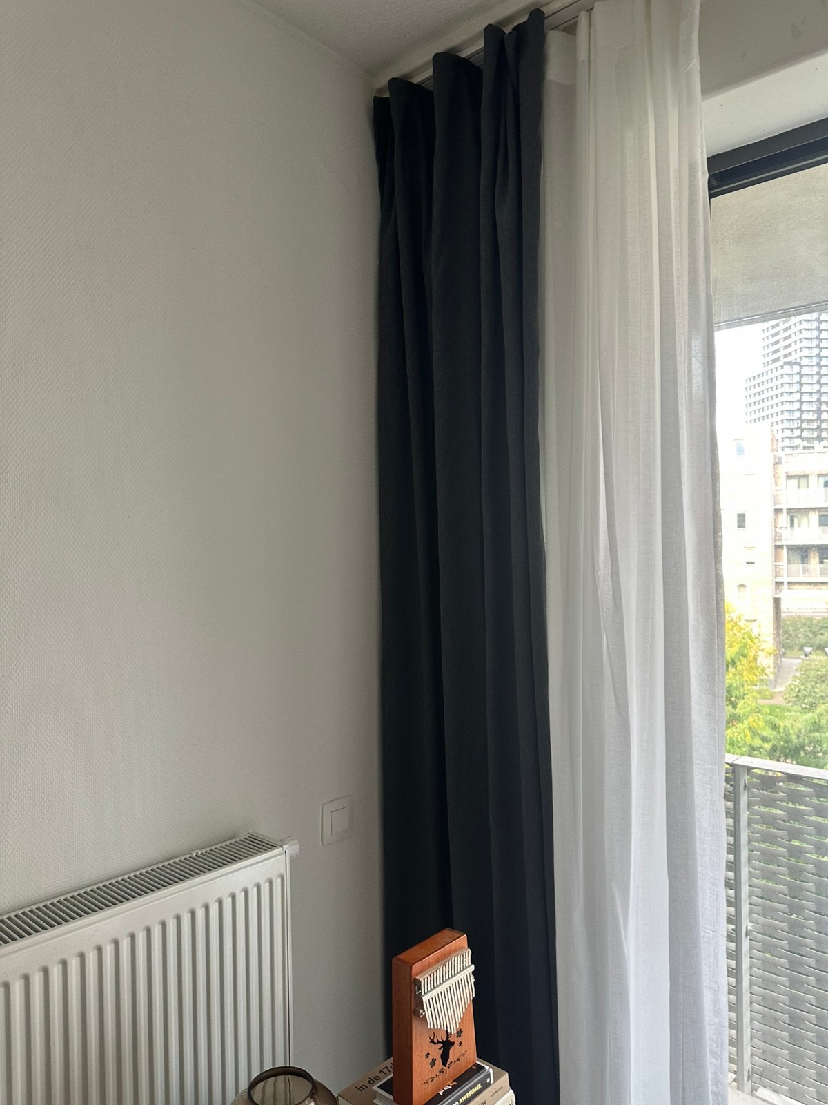 Grey ikea black-out curtains, IKEA, Ophalen of Verzenden, Zo goed als nieuw