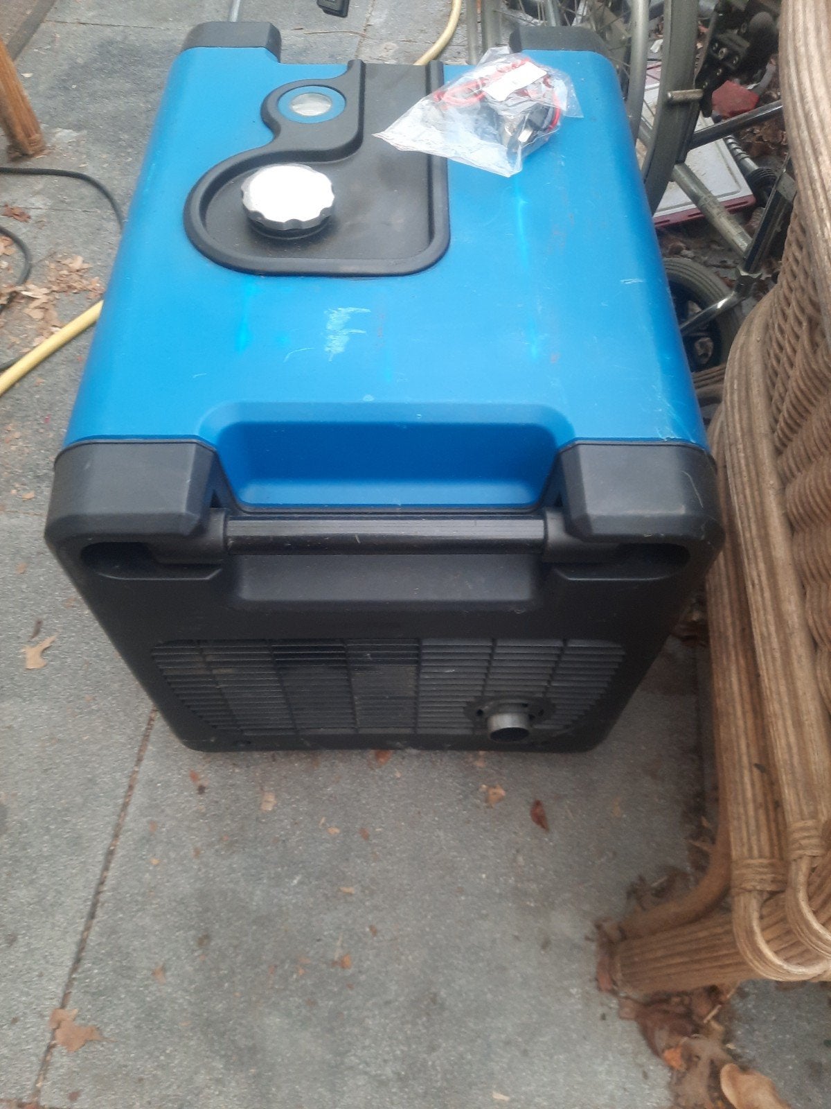 Hyundai inverter generator 4KW, Ophalen, Gebruikt