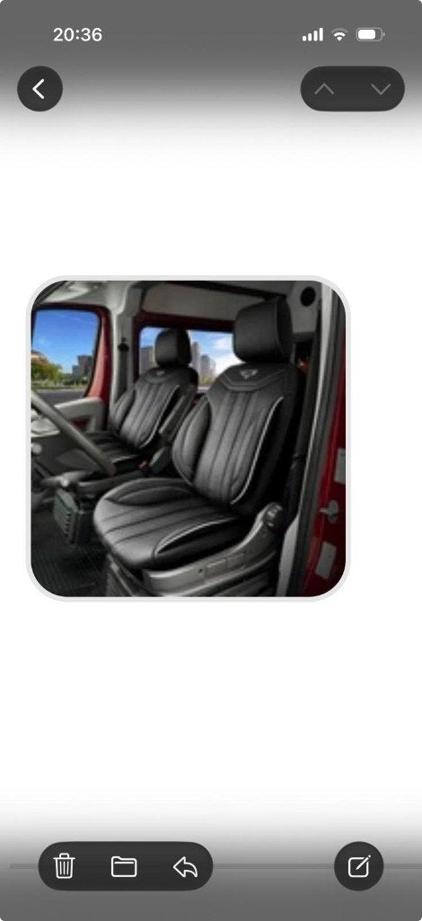 Mercedes vito stoelhoezen, Verzenden, Nieuw