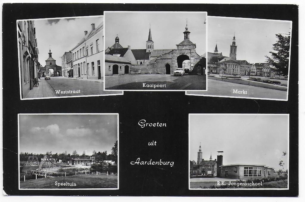 Aardenburg Ongelopen Ansichtkaart (B6862), Verzenden, 1960 tot 1980, Ongelopen