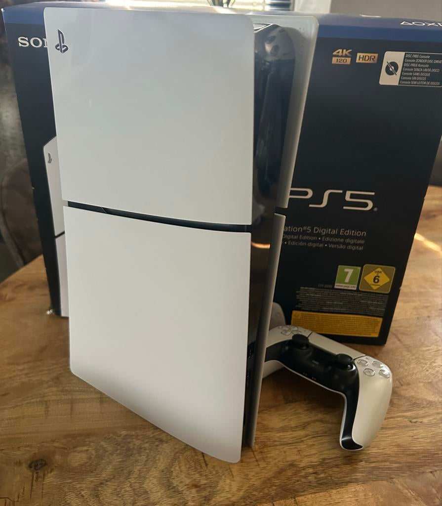 PlayStation 5 Digital Edition - Zo goed als nieuw, Spelcomputers en Games, Spelcomputers | Sony PlayStation 5, Ophalen of Verzenden
