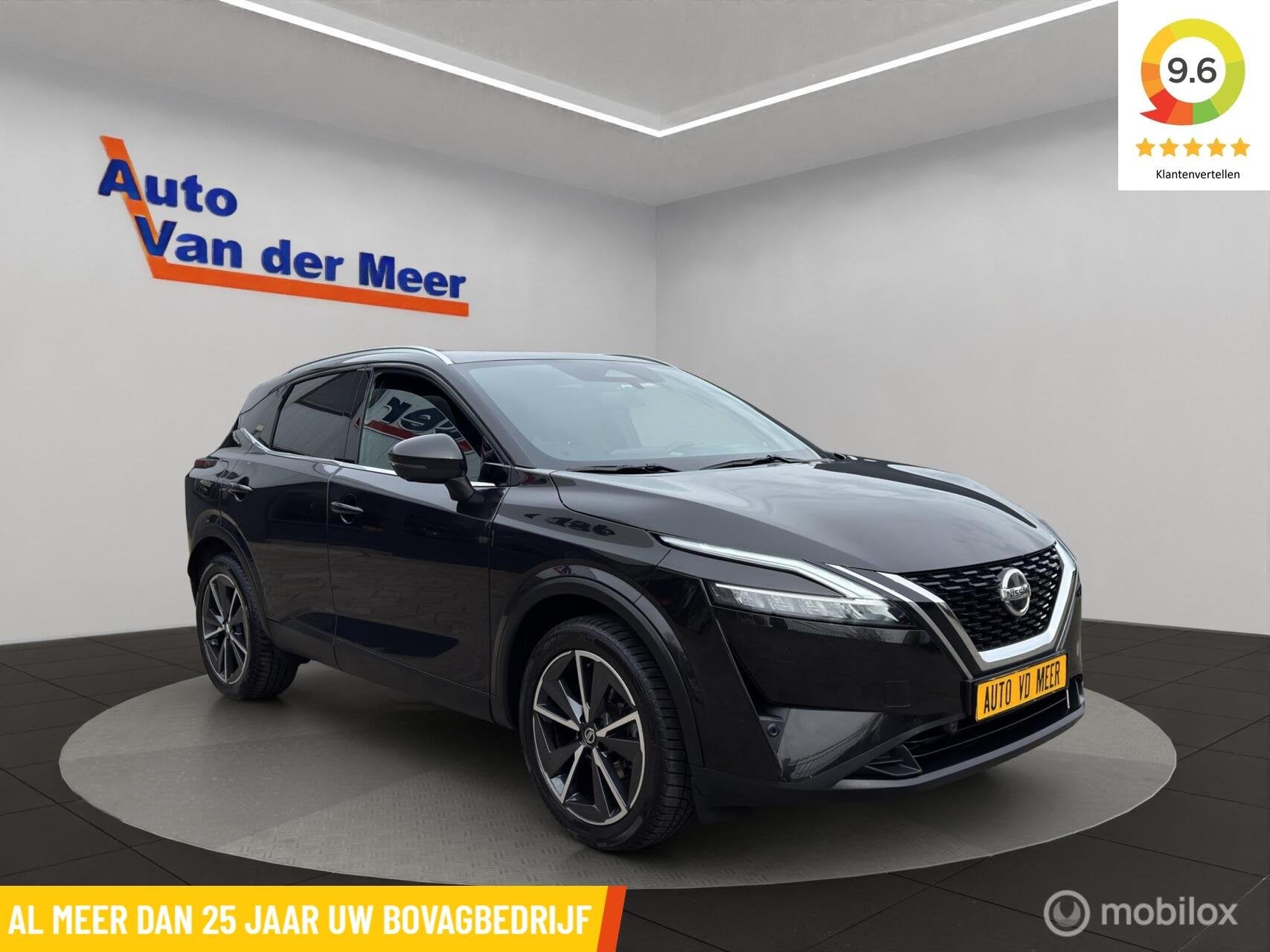 Nissan Qashqai 1.3 MHEV Tekna Plus / Bomvol / All in prijs, Auto's, 12 maanden, Gebruikt, Zwart, 4 cilinders