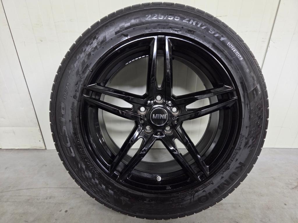 Mini Countryman 17 inch velgen F60 Zwart 225 55 17, Ophalen, Gebruikt, Banden en Velgen, 17 inch