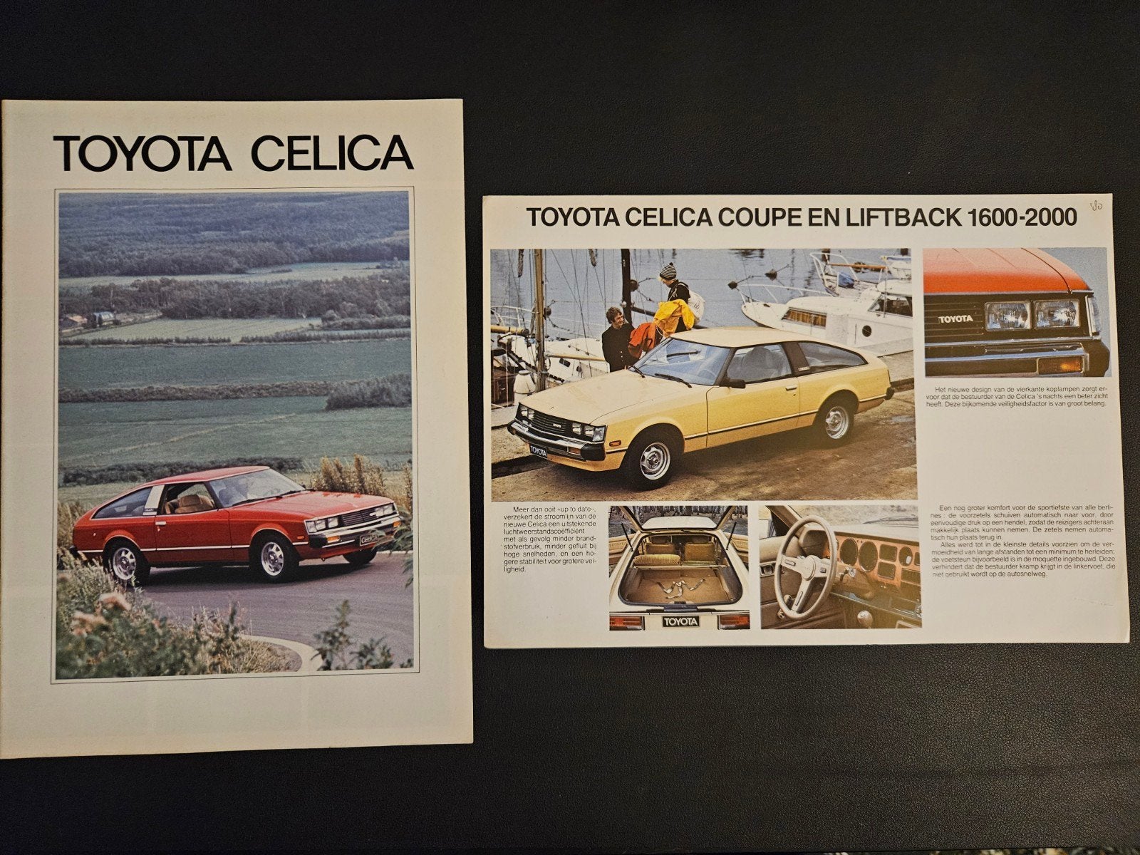 Brochure + leaflet Toyota Celica, Ophalen of Verzenden, Zo goed als nieuw, Toyota