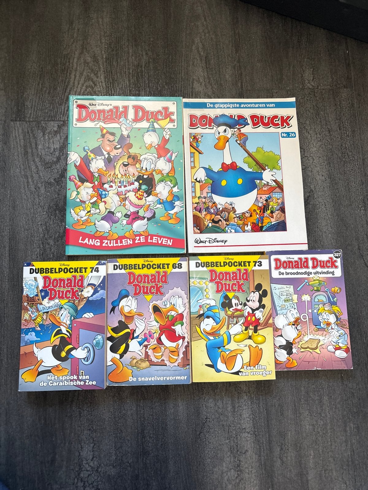 Donald Duck stripboeken en dubbelpockets - 6 stuks, Boeken, Meerdere stripboeken, Ophalen of Verzenden, Gelezen
