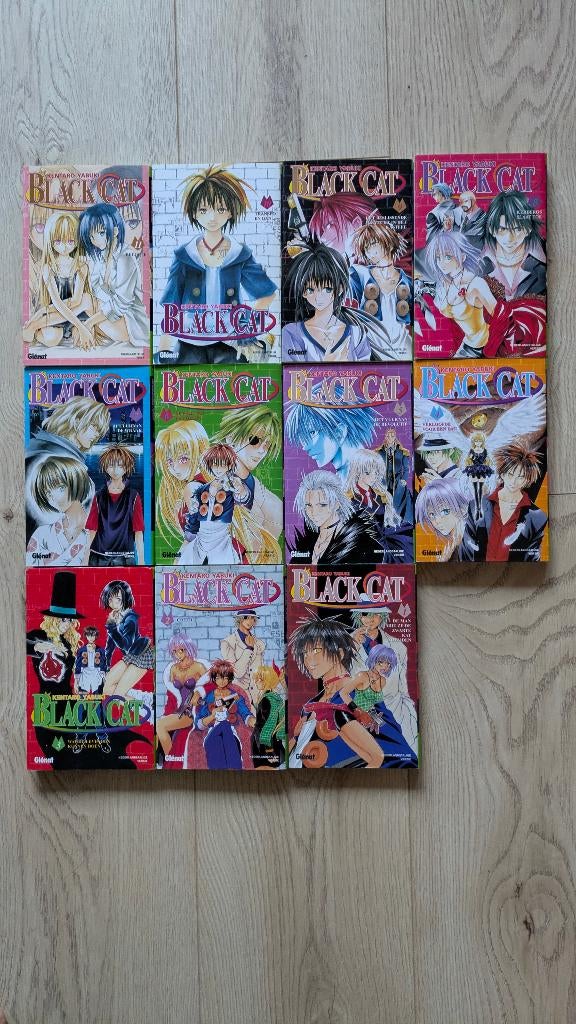 Black Cat Manga 1-11 Nederlands, Boeken, Strips | Comics, Meerdere comics, Ophalen of Verzenden, Gelezen, Japan (Manga)