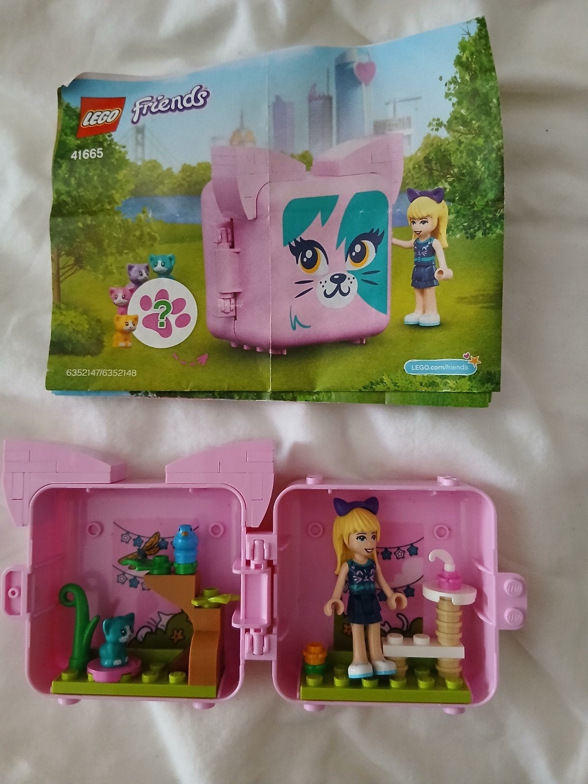 LEGO Friends Kattenkubus van Mia (41665), Ophalen of Verzenden, Zo goed als nieuw, Overige merken