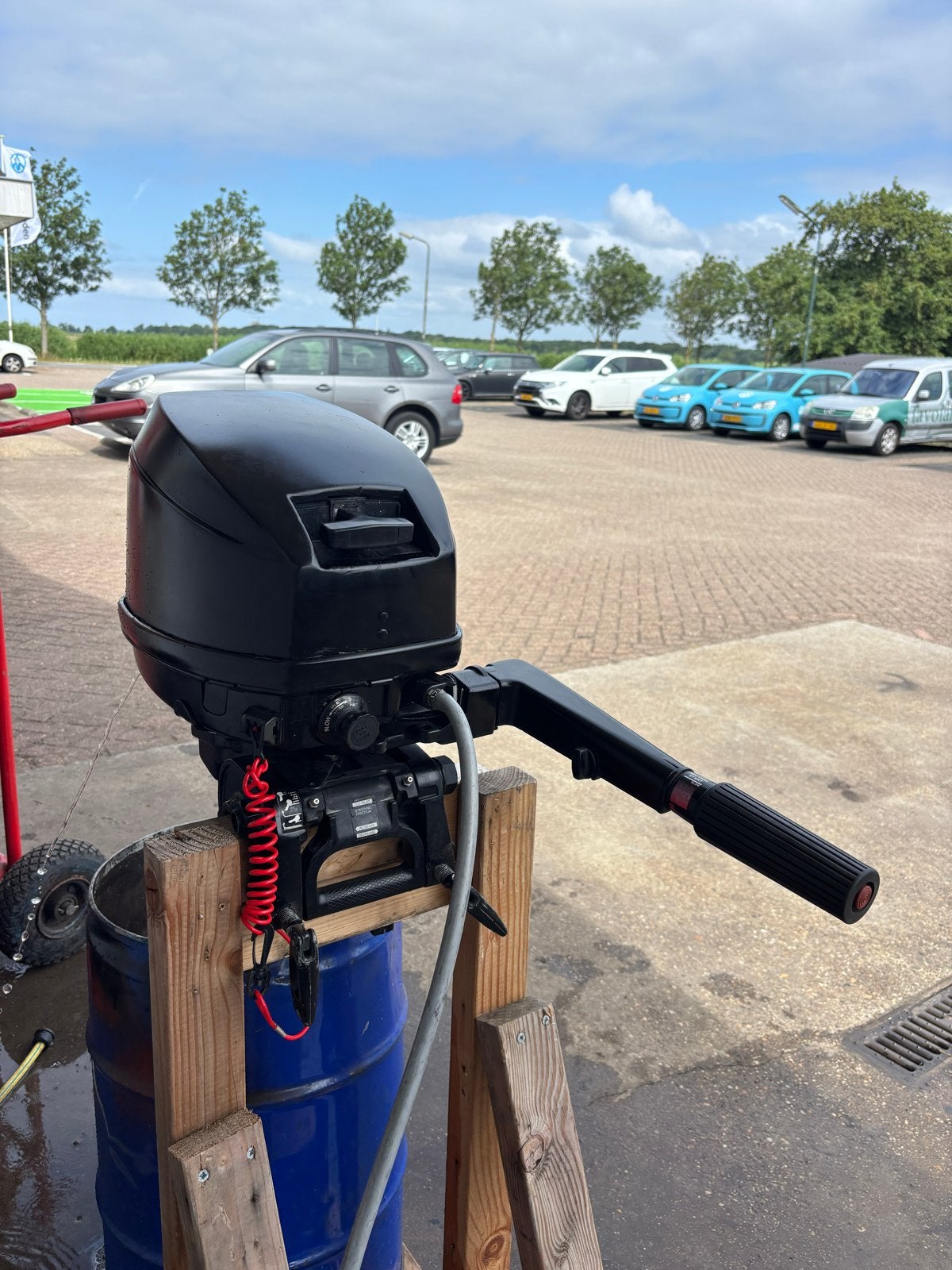 Mercury 9.9 PK 2-takt Buitenboordmotor, Watersport en Boten, Bootonderdelen, Ophalen, Gebruikt