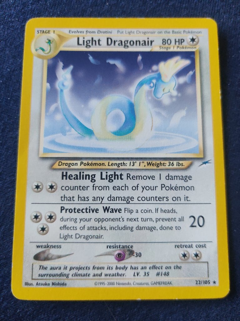 Light Dragonair - Neo Destiny 22/105 - Mint, Ophalen of Verzenden, Nieuw
