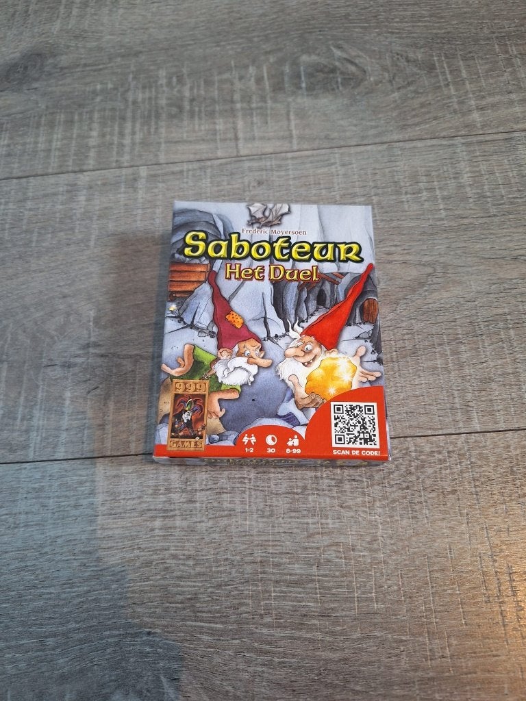 Saboteur – Het Duel, Ophalen of Verzenden, Zo goed als nieuw, 999 Games