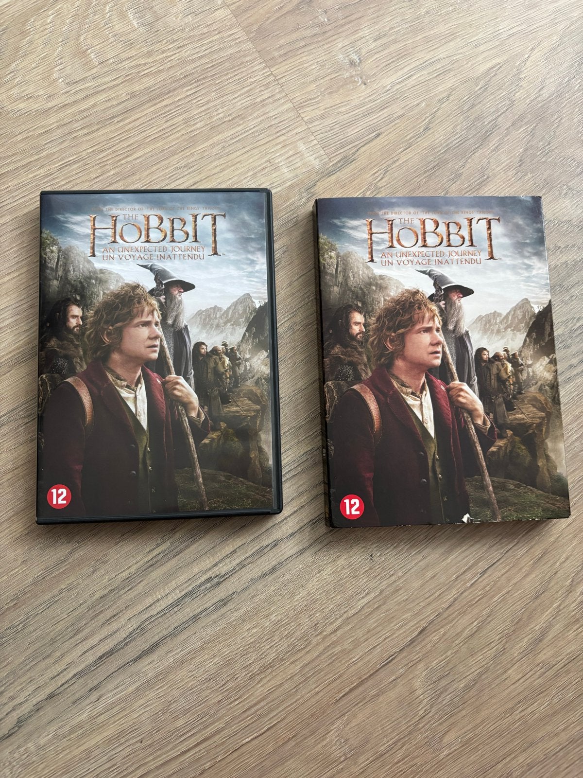 DVD The Hobbit - An Unexpected Journey met kartonnen sleeve, Avontuur, Engels, Nederlands, Ophalen of Verzenden