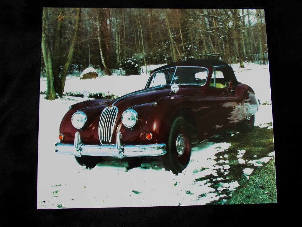 Jaguar XK, Ophalen of Verzenden, Nieuw, Reclamebord