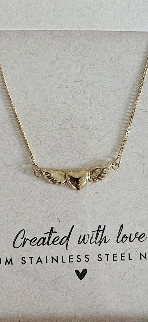 Hartjes ketting MyJewellery in verpakking, Verzenden, Nieuw, Goud, Overige materialen