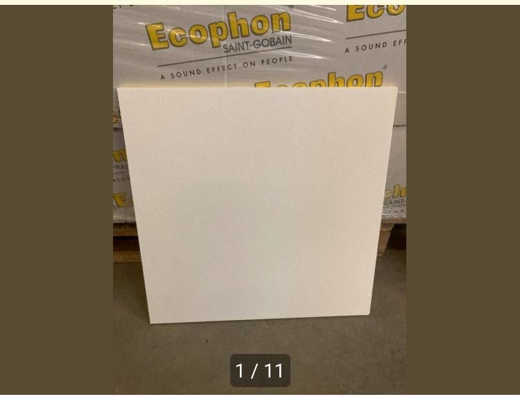 Systeemplafond platen Ecophon - Rockfon, Overige materialen, Zo goed als nieuw, Minder dan 5 m², Ophalen