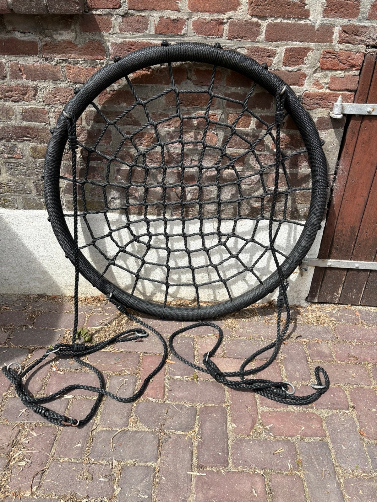 Nestschommel groot 97cm, Ophalen, Zo goed als nieuw