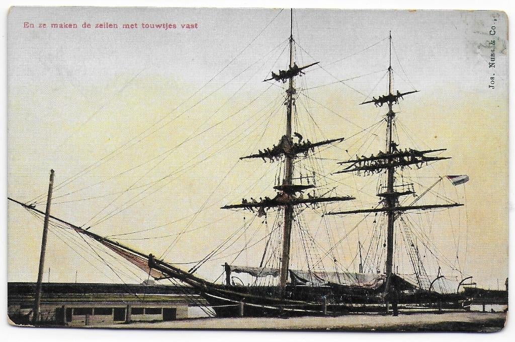 Onze Land en Zeemacht gelopen Ansichtkaart (B7475 ), Ophalen of Verzenden, 1940 tot 1960, Gelopen, Noord-Brabant