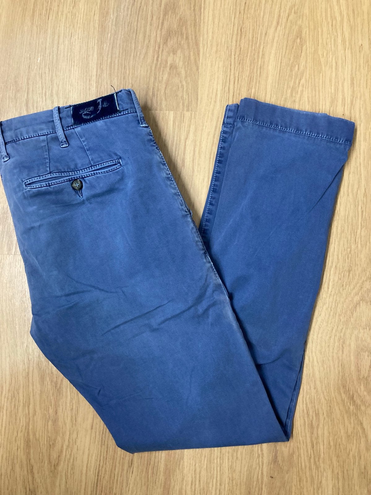 Jacob Cöhen Style J667 Comfort (Bobby ) Chino - 33 - Blue, Ophalen of Verzenden, Zo goed als nieuw, Jacob Cohen, Maat 48/50 (M)