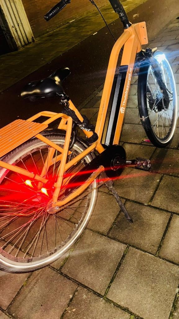 Thuisbezorgd E-bike - Perfect werkend, nieuwe banden -AMS, Ophalen, Gebruikt, Overige merken