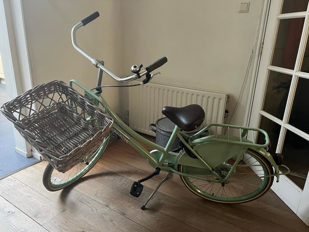 Pepal fiets pistache groen, Fietsen en Brommers, Fietsen | Dames | Damesfietsen, Ophalen, Zo goed als nieuw, Overige merken