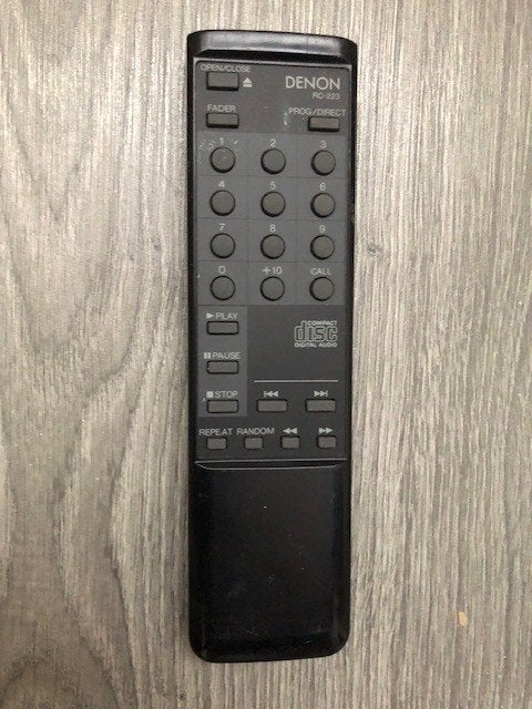 ORIGINELE DENON RC-233 AFSTANDSBEDIENING, Ophalen of Verzenden, Gebruikt, Origineel