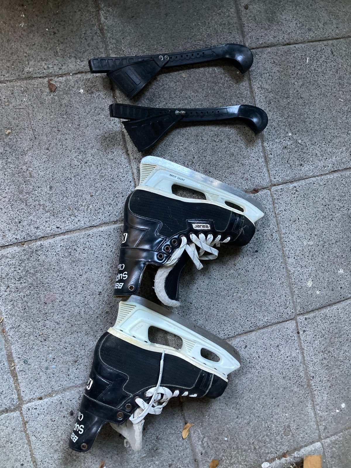 Vintage Bauer Supreme Classic ijshockeyschaatsen - Maat 41, Ophalen of Verzenden, Gebruikt, Schaatsen