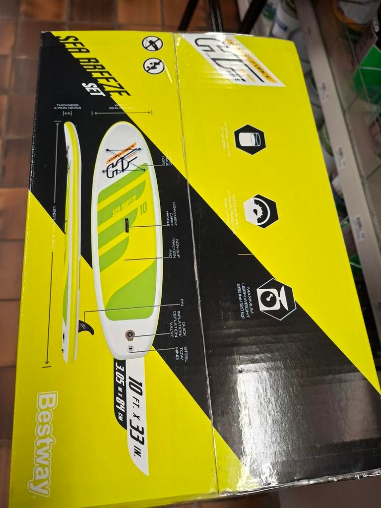 AANBIEDING sub board 5 stuks beschikbaar OP IS OP, Watersport en Boten, Suppen, Ophalen, Nieuw, SUP-boards