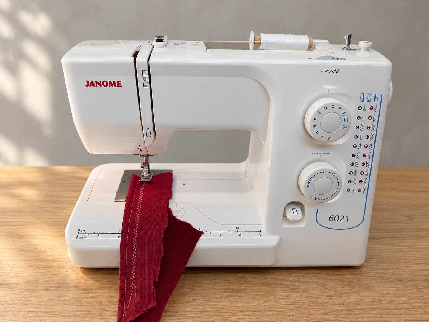 Janome 6021 naaimachine, Ophalen of Verzenden, Naaimachine, Janome