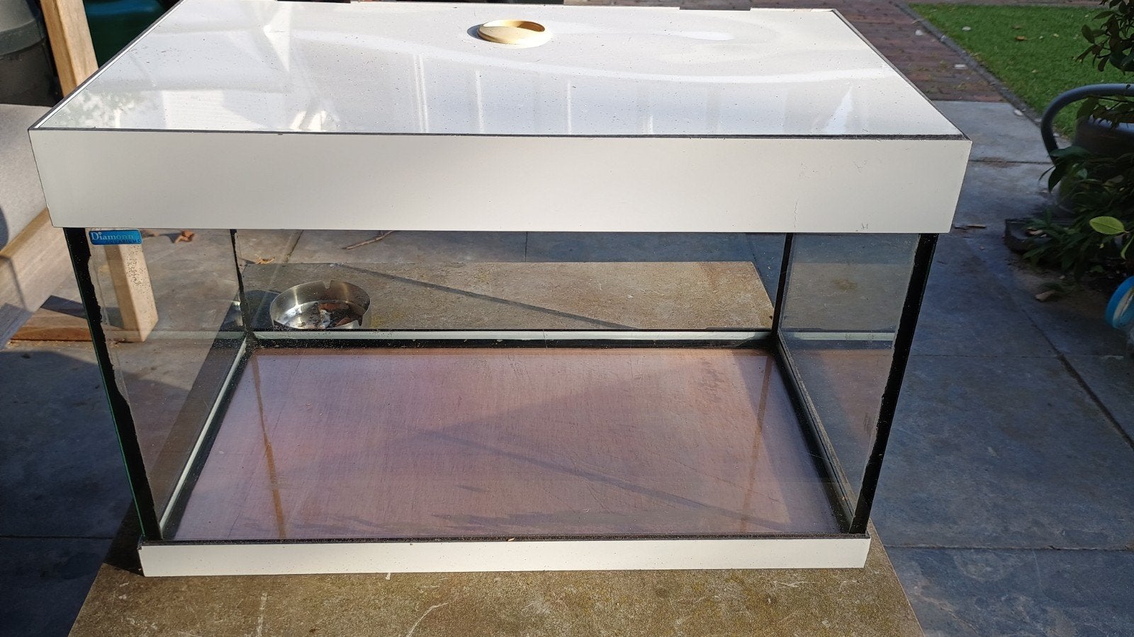 60 liter aquarium met toebehoren zoet en zout, Dieren en Toebehoren, Vissen | Aquaria en Toebehoren, Ophalen, Leeg aquarium