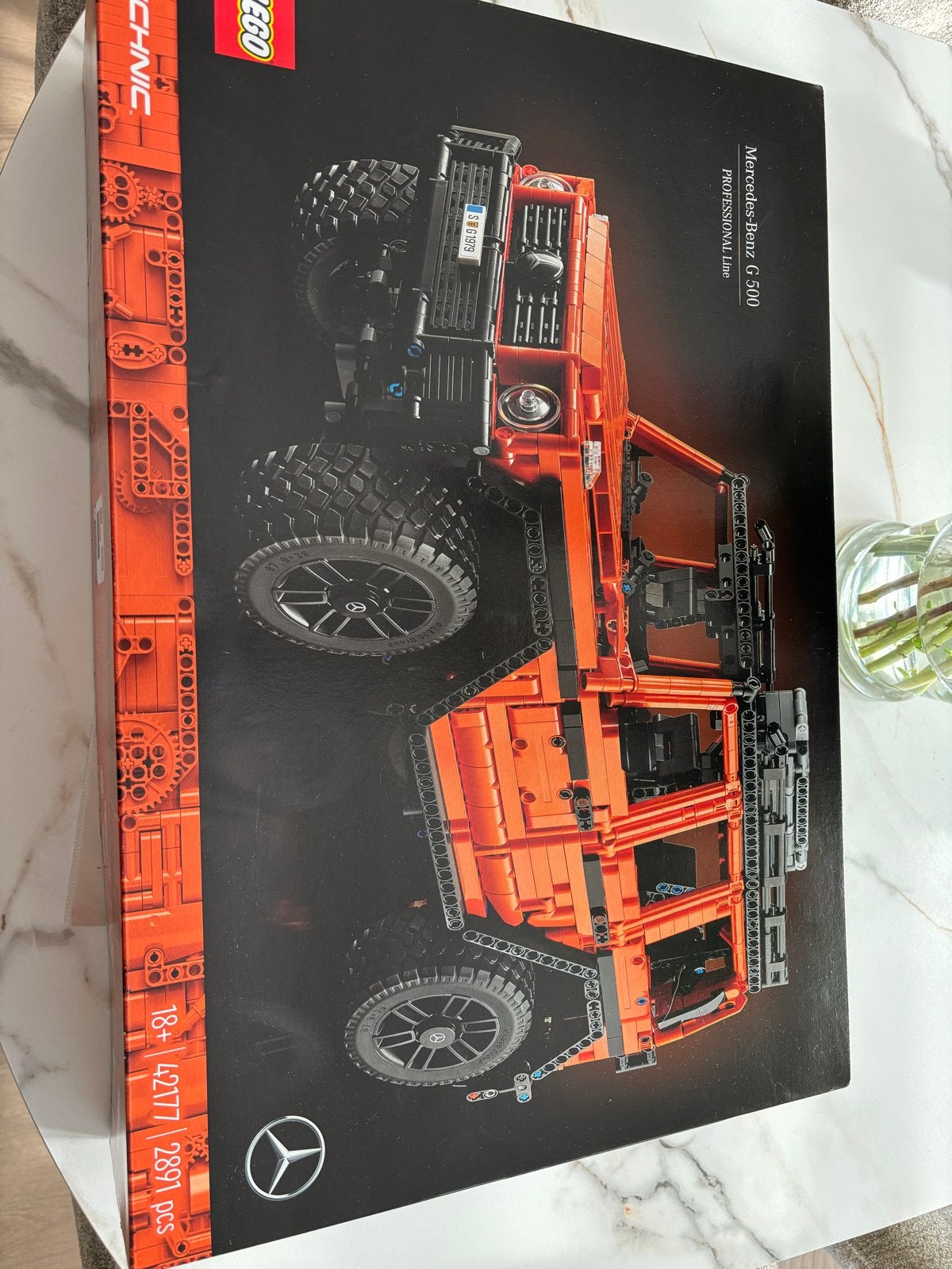 LEGO 42177 Technic Mercedes-Benz G 500, Ophalen, Zo goed als nieuw, Overige merken