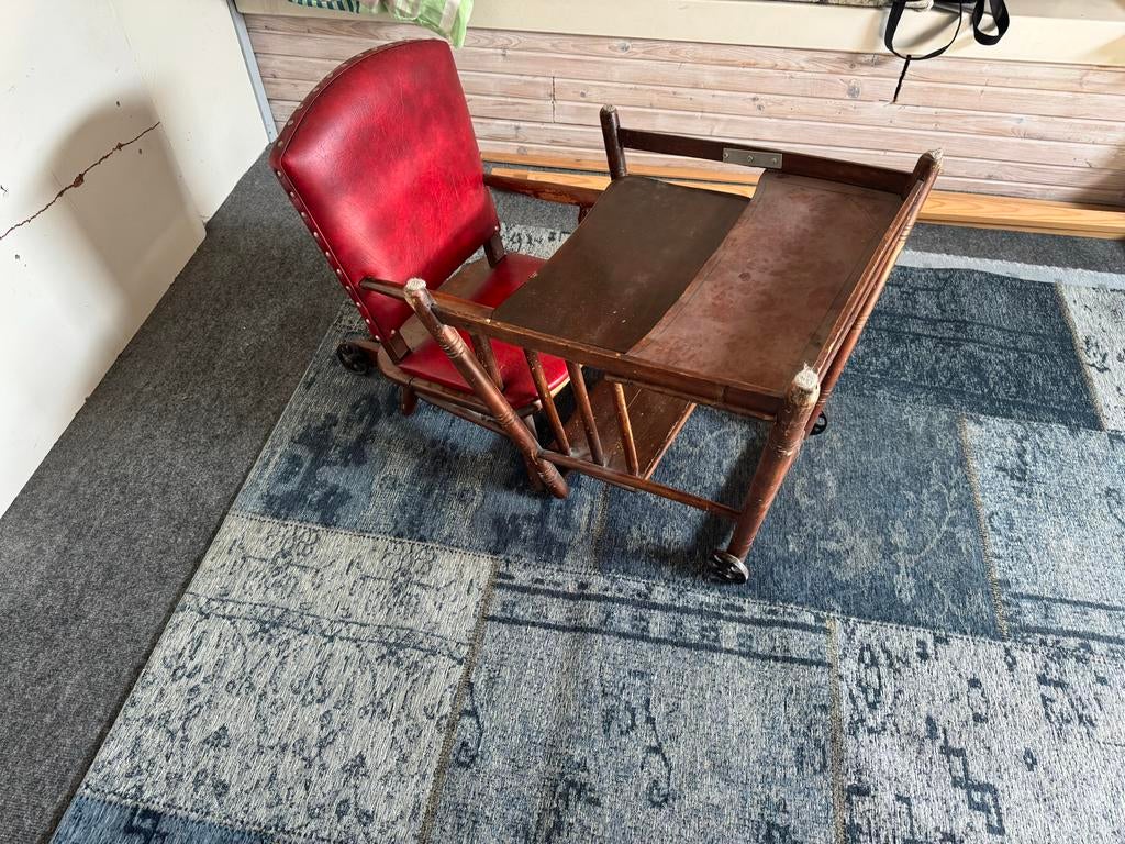 Antieke kinderstoel, Kinderen en Baby's, Kinderstoelen, Ophalen, Gebruikt, Overige typen