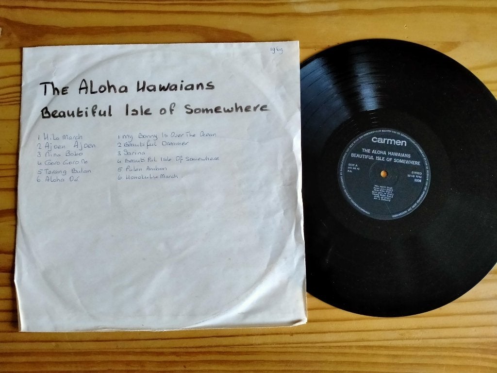 LP - The Aloha Hawaians – Beautiful Isle of Somewhere – 1969, LP, Gebruikt, Overige genres, Ophalen of Verzenden