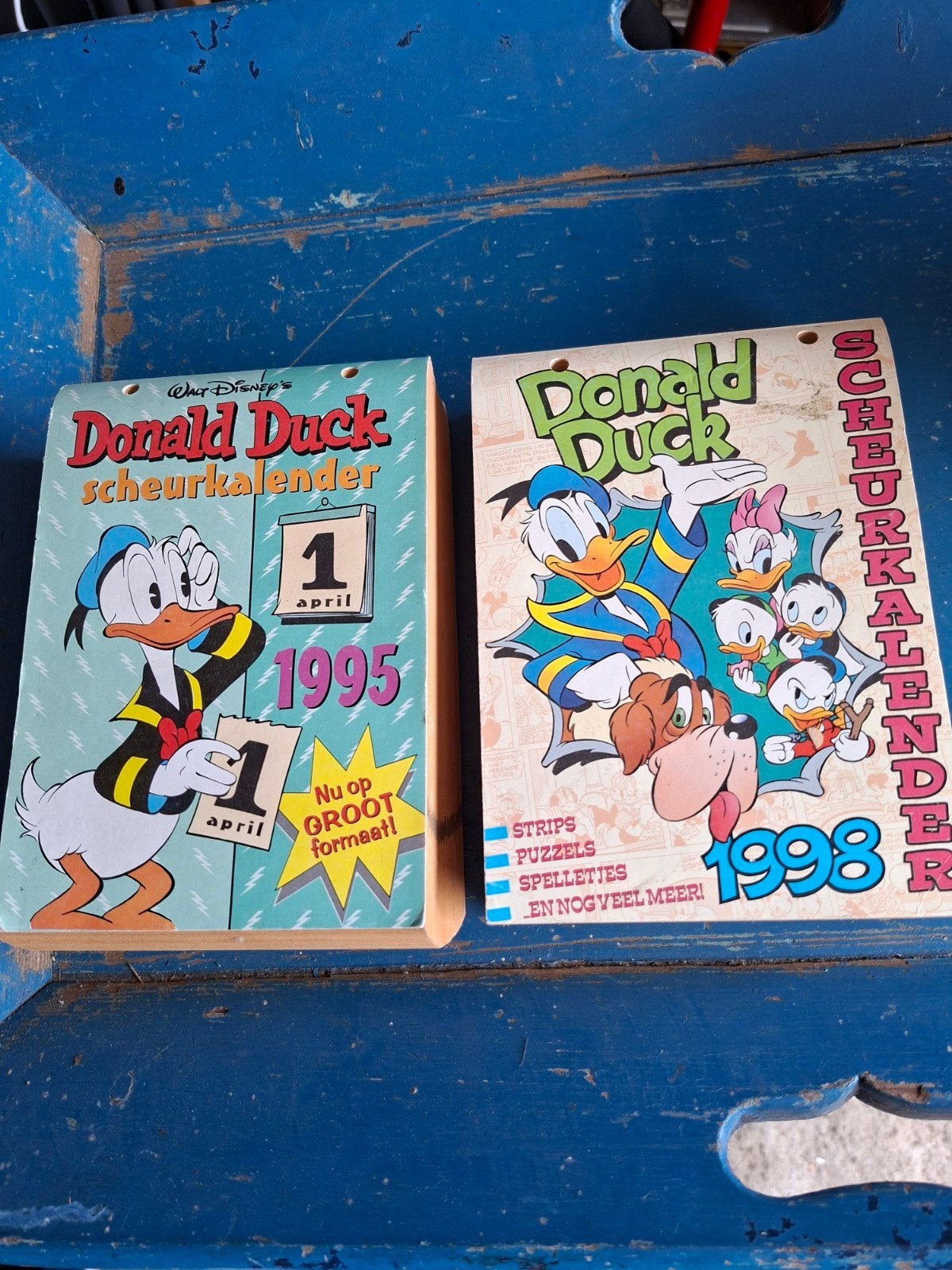 Donald duck scheur kalenders, Ophalen of Verzenden, Donald Duck, Zo goed als nieuw, Plaatje of Poster