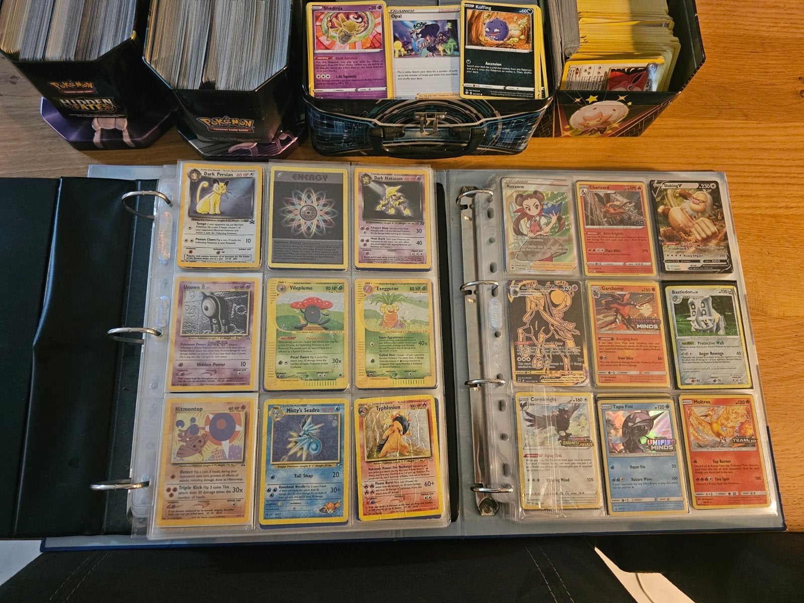 Pokémon kaarten collectie, Ophalen of Verzenden, Gebruikt, Meerdere kaarten, Foil