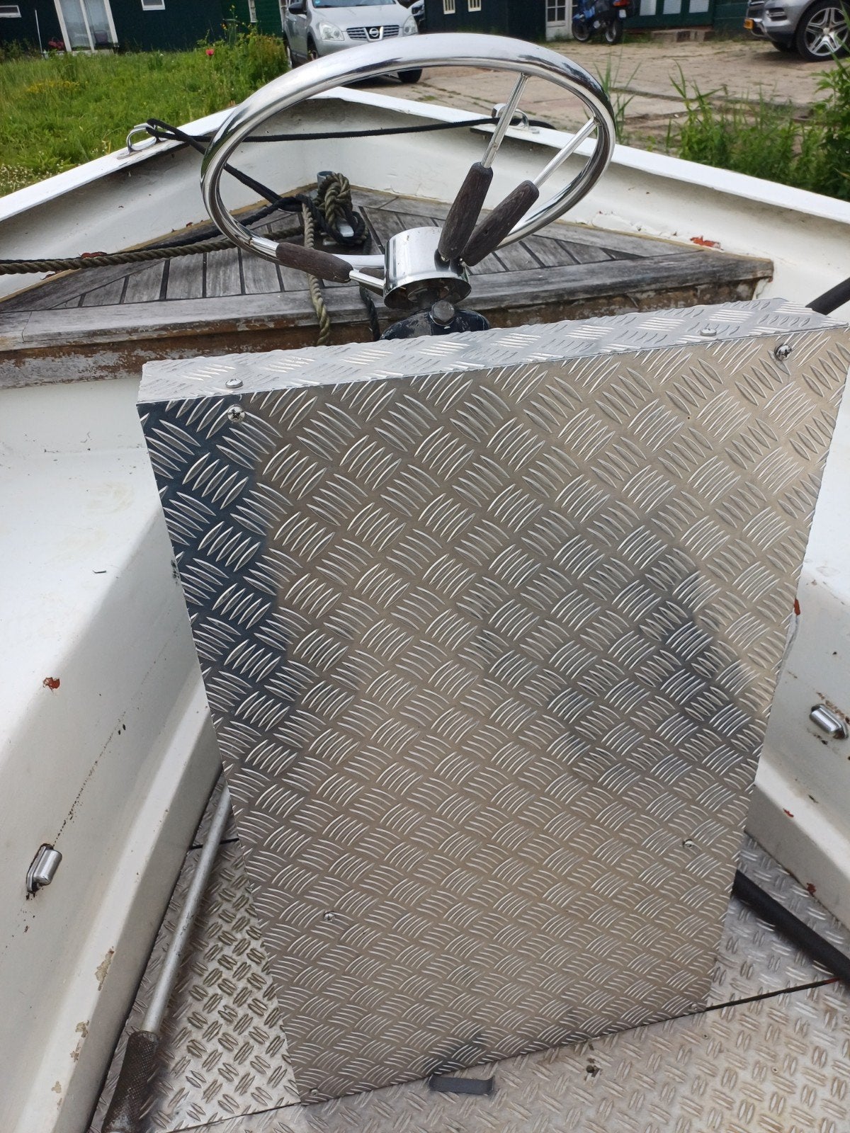 Foto 18 van Afbouw project polyester sloep 8 meter vetus 10kw elec