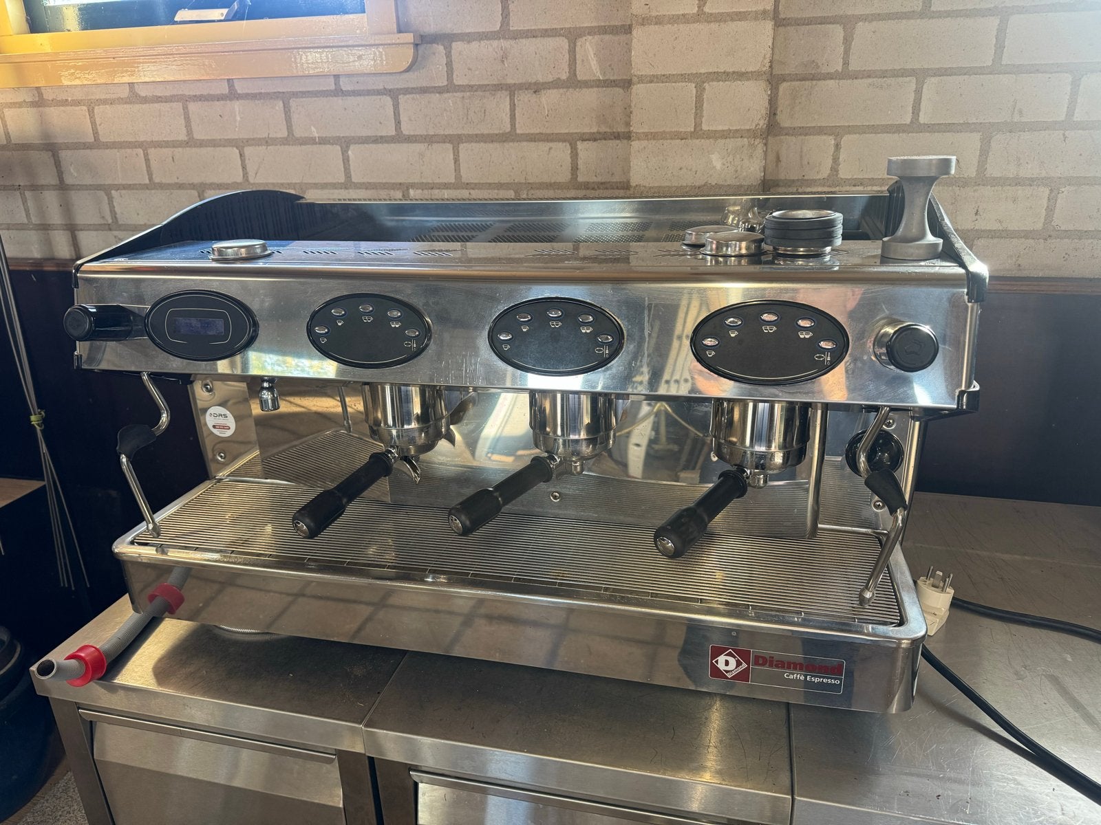 Diamond Carita Espresso Machine - Professioneel, Ophalen, Gebruikt, Koffie en Espresso