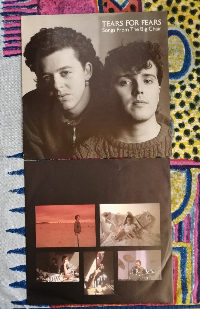 Tears For Fears Songs from the big chair album elpee vinyl, LP, Gebruikt, Pop, Ophalen of Verzenden